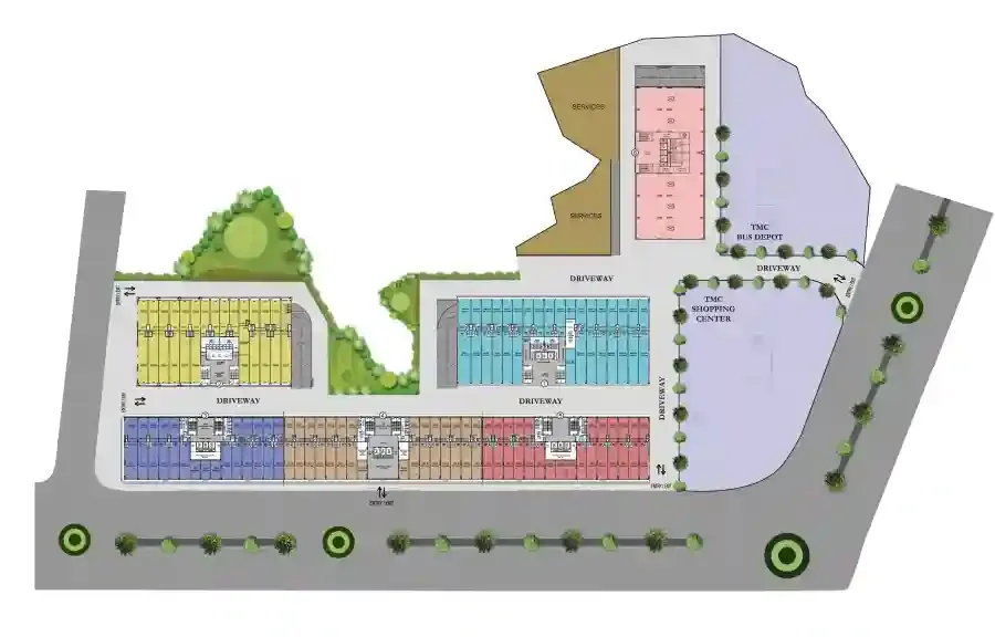 Regency 9CBD master plan layout